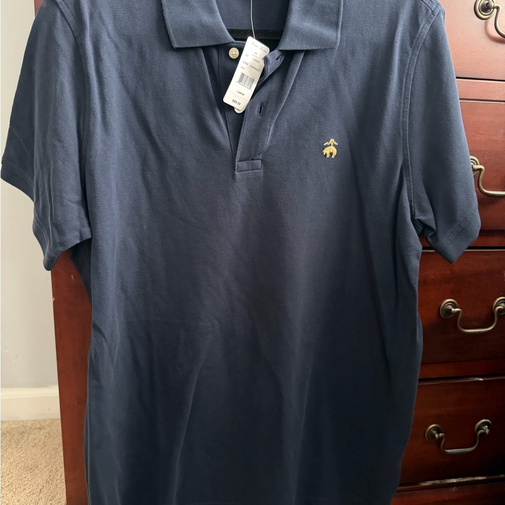 Brooks Brothers Dark Blue Polo Shirt